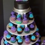 40th Birthday Cake Cupcake Tower