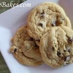 Chocolate Chip Cookies on Plate