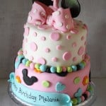 Minnie Mouse Cake Side