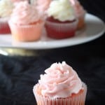 Strawberry Cupcake with Strawberrry Buttercream