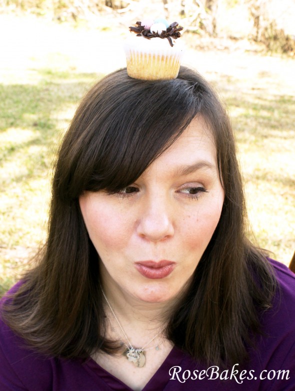 Cupcake on Head