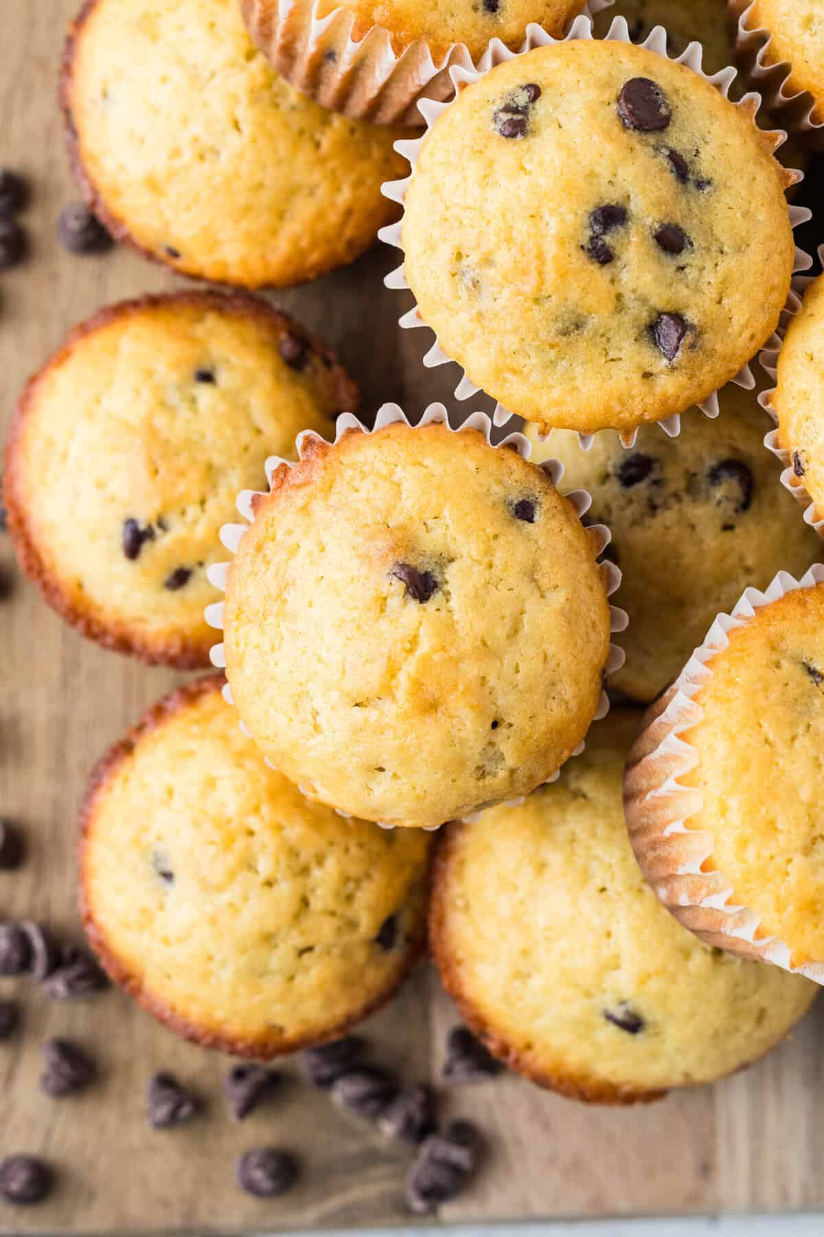 Mini Chocolate Chip Muffins