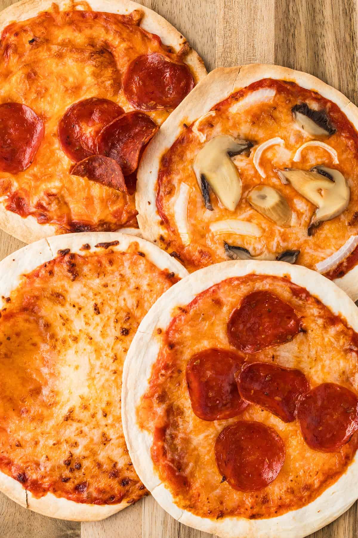tortilla pizzas