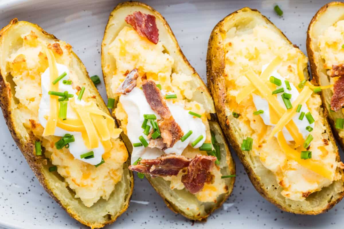 twice baked potatoes