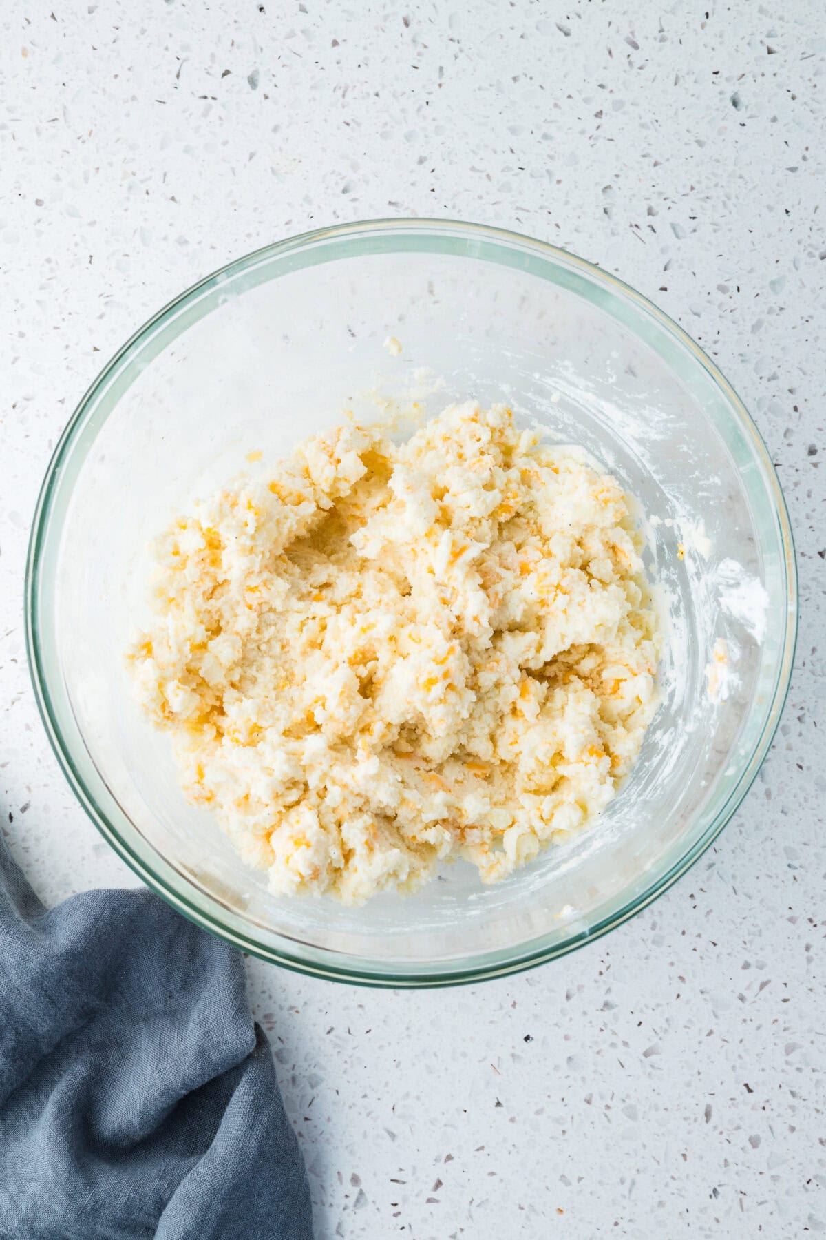 mashed potato filling in bowl