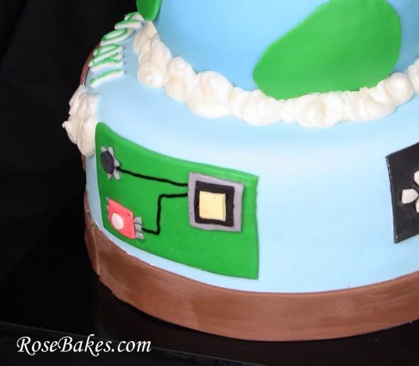 Little Big Planet Cake Circuit Board