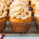 pumpkin spice cupcakes