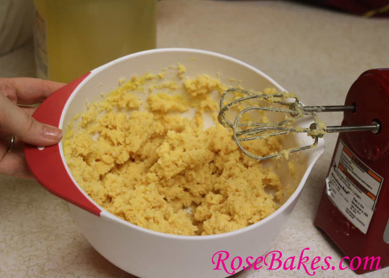 All of the ingredients mixed