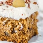 easy carrot cake with cream cheese frosting