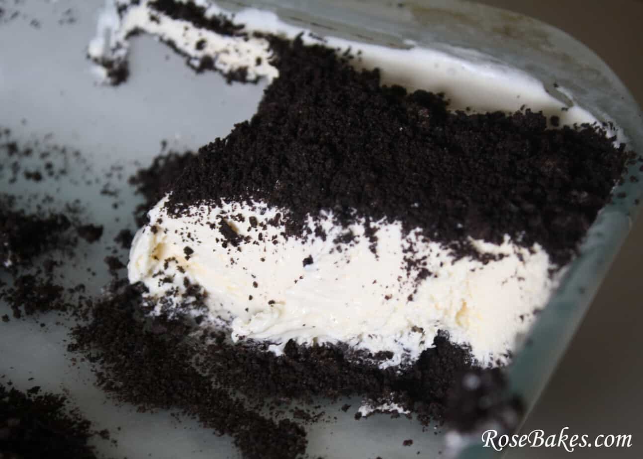 Oreo Ice Cream Cake Last Slice Rose Bakes