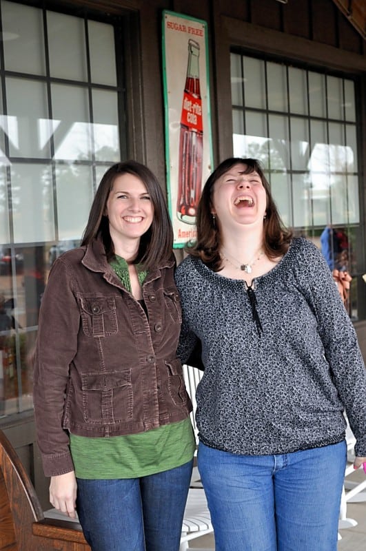 Kristen and Rose Rose Bakes with friend