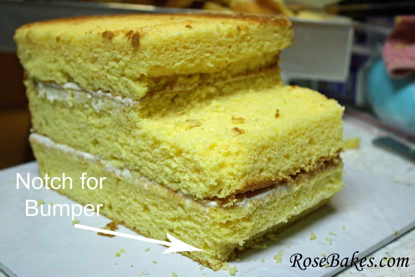 Picture of layered cake