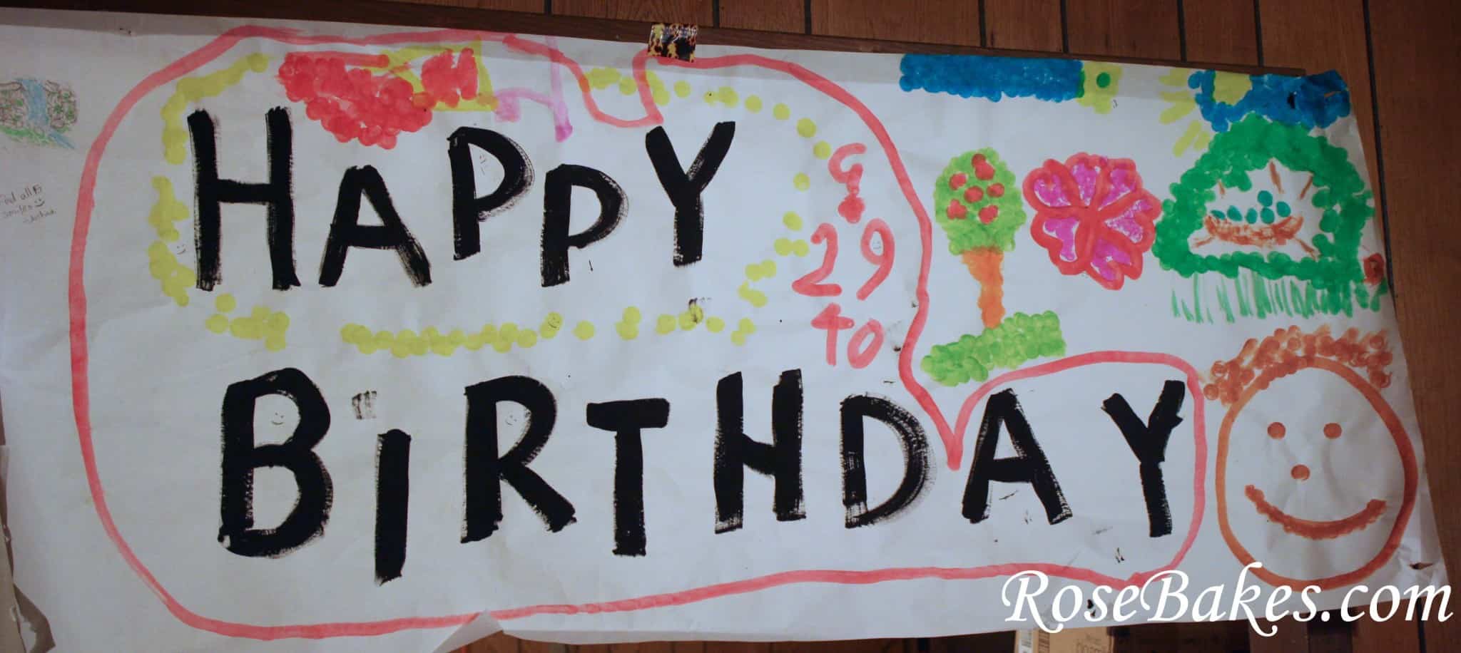Richy Birthday Sign
