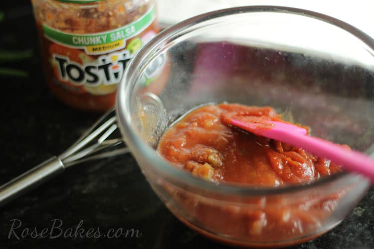 Salsa & Chili Sauce Mixed for Shrimp Dip Recipe