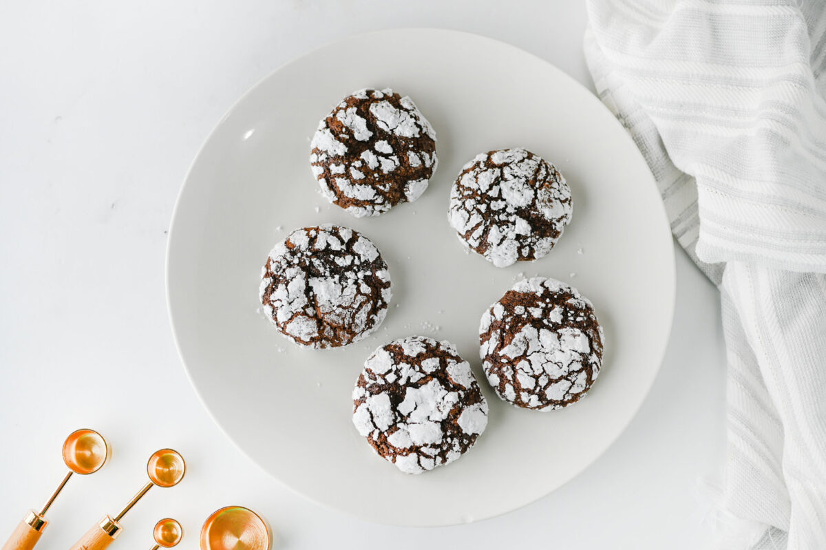 Chocolate Crackle Cookies