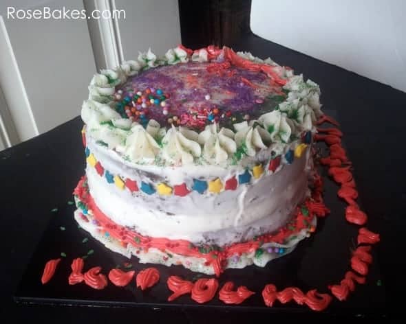 The Prettiest Valentines Cake I’ve Ever Received