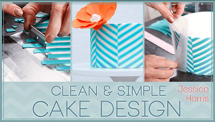 Click to see Clean & Simple Cake Design