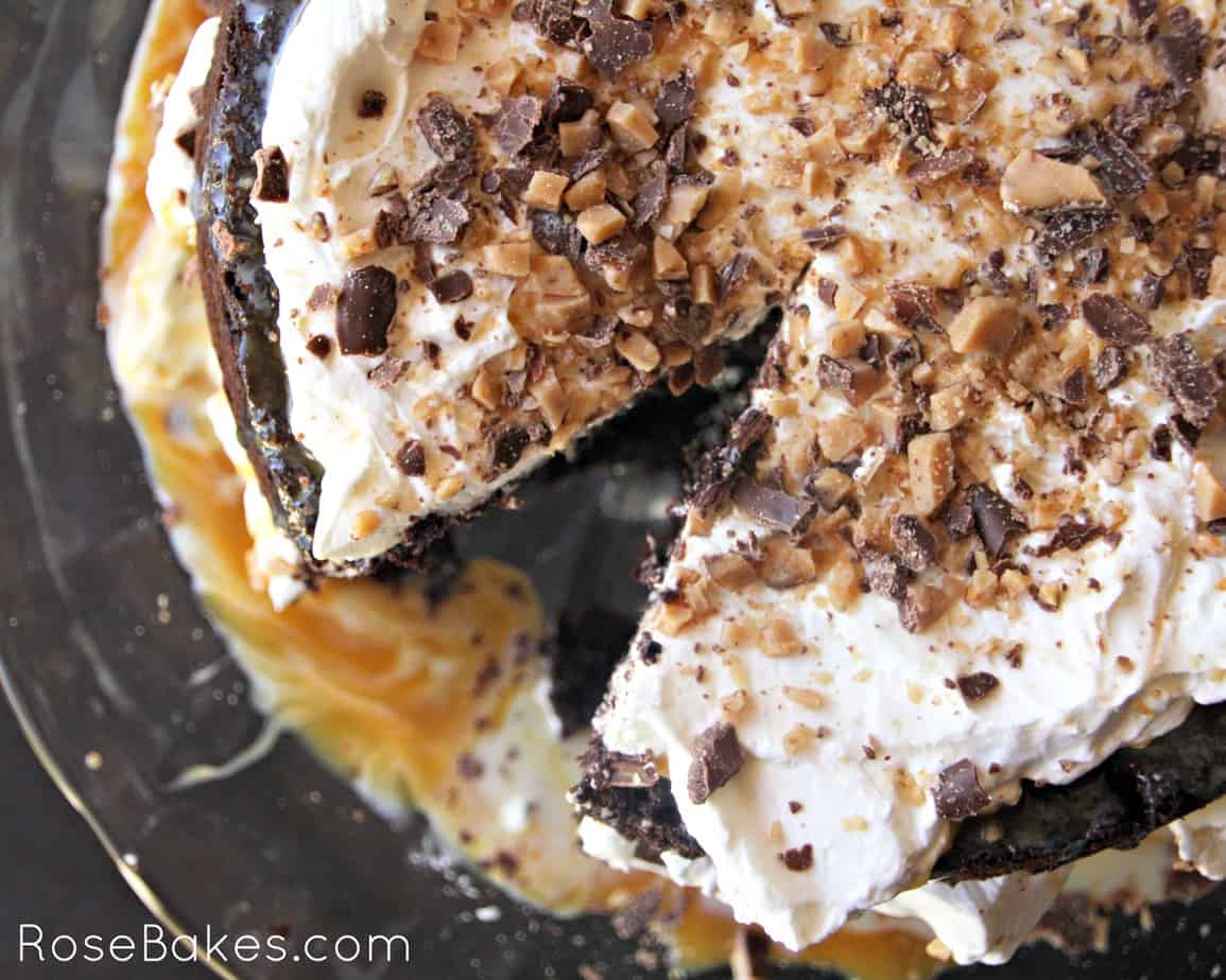 Heath Bar Layer Cake