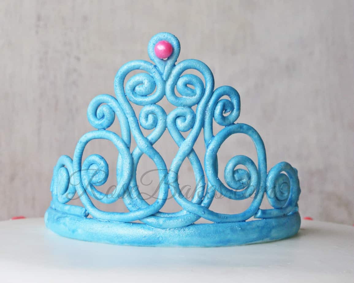 Princess Gum Paste Tiara