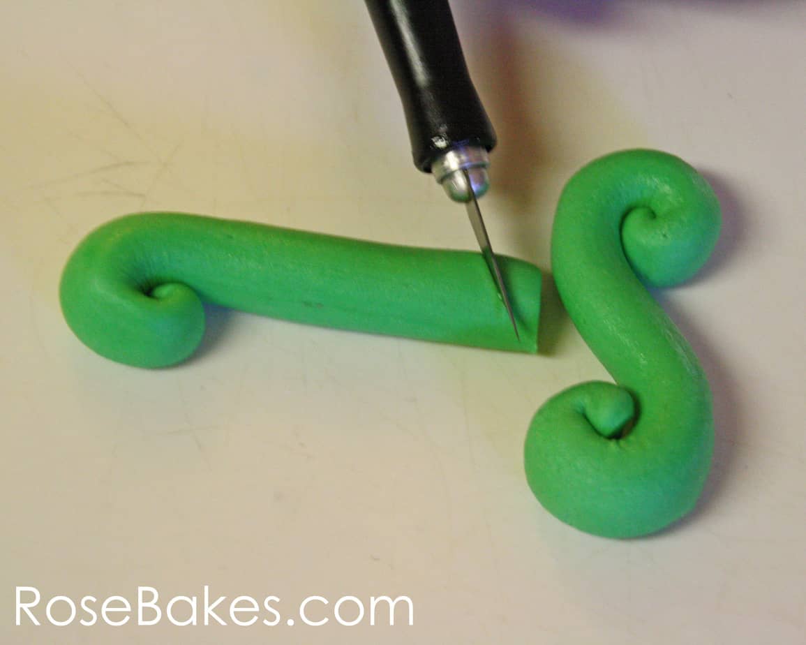 How to Make Fondant Number Cake Toppers 10