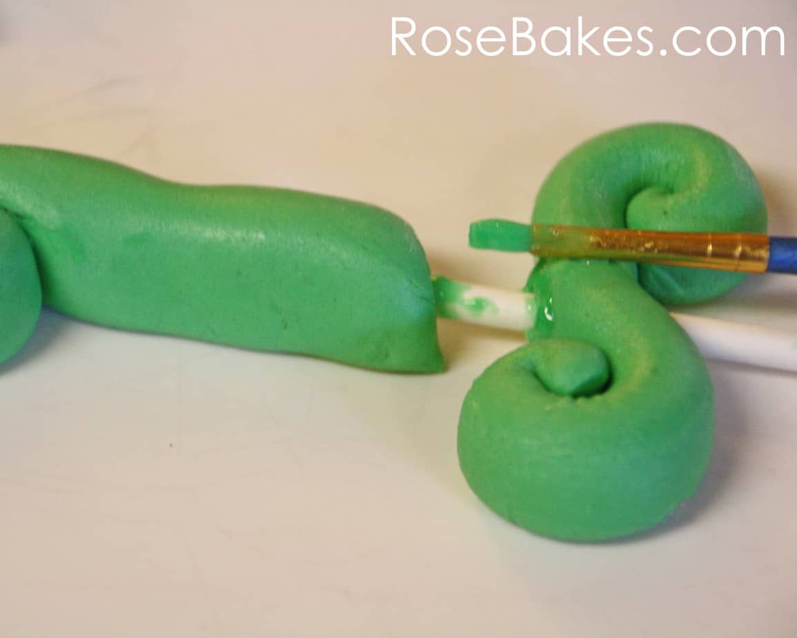 How to Make Fondant Number Cake Toppers 12