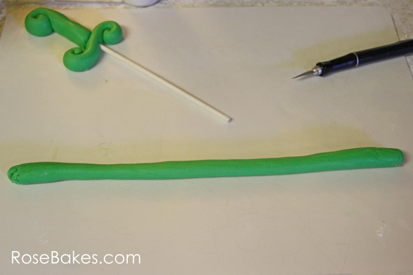 How to Make Fondant Number Cake Toppers 14