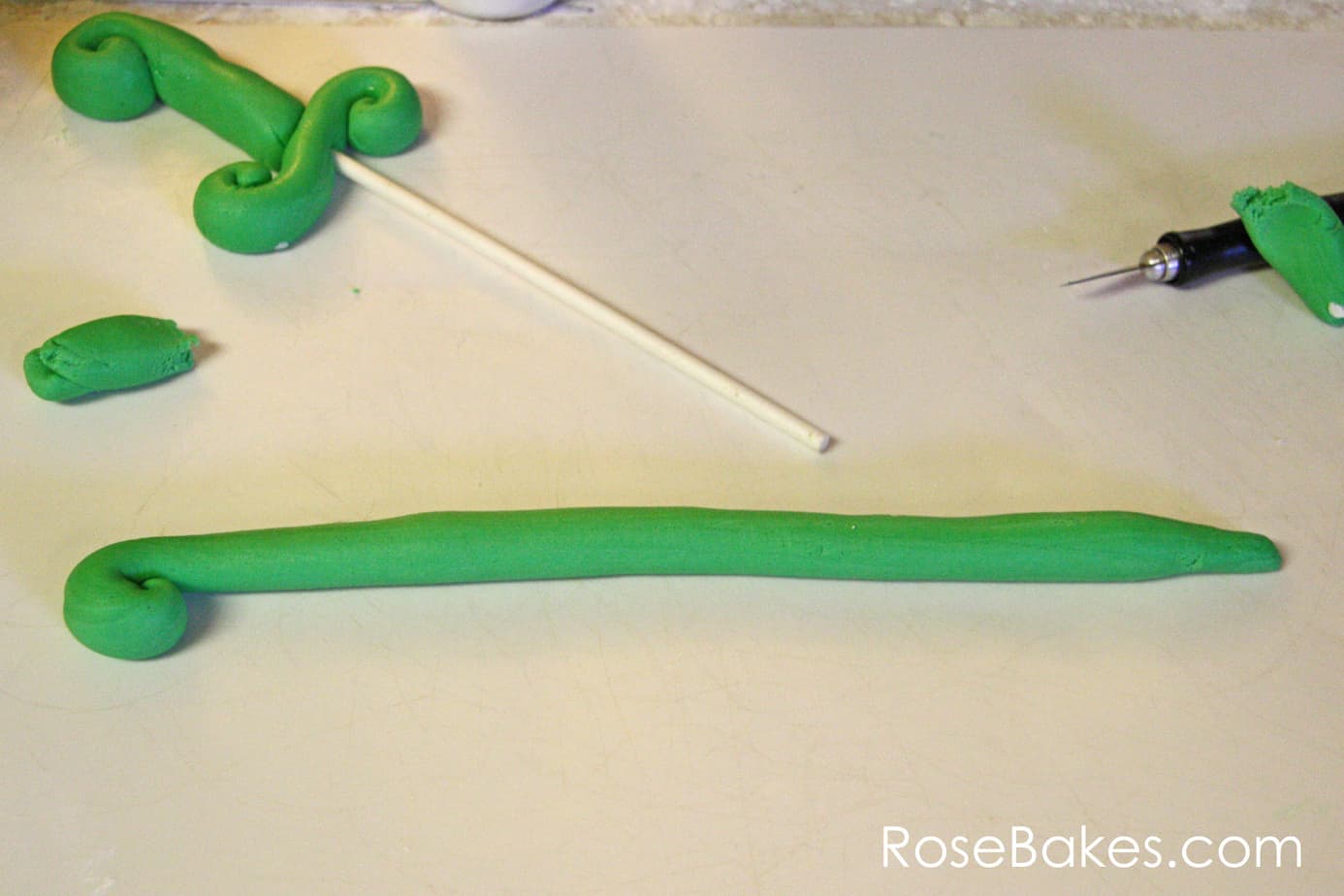 How to Make Fondant Number Cake Toppers 15