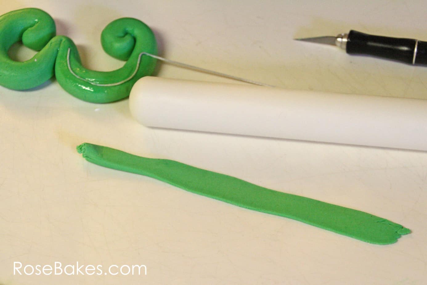 How to Make Fondant Number Cake Toppers 21