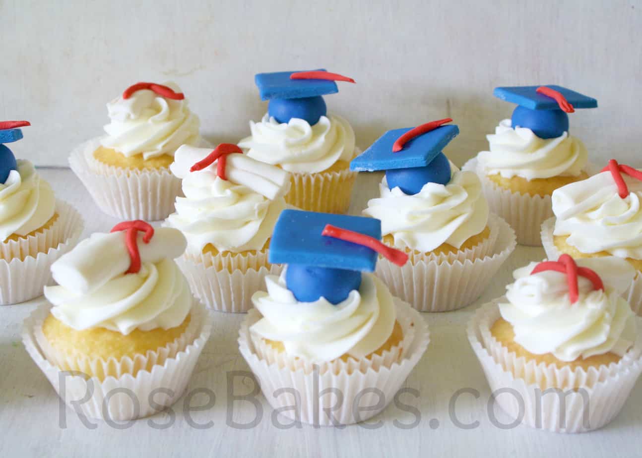 Graduation cupcakes