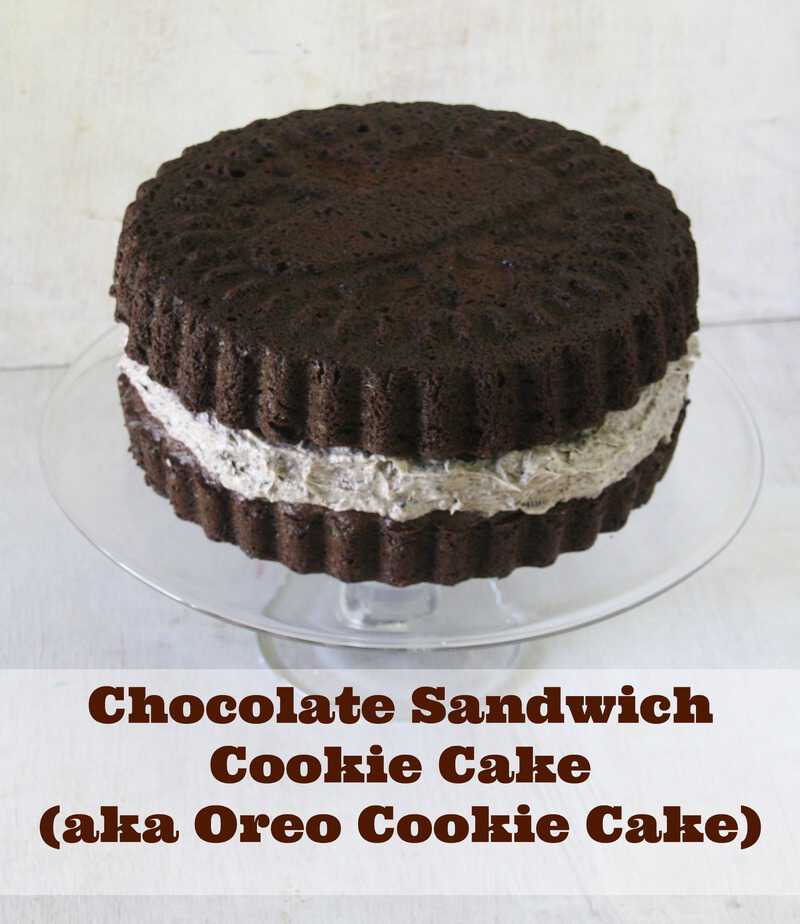 Chocolate Sandwich Oreo Cookie Cake Rose Bakes