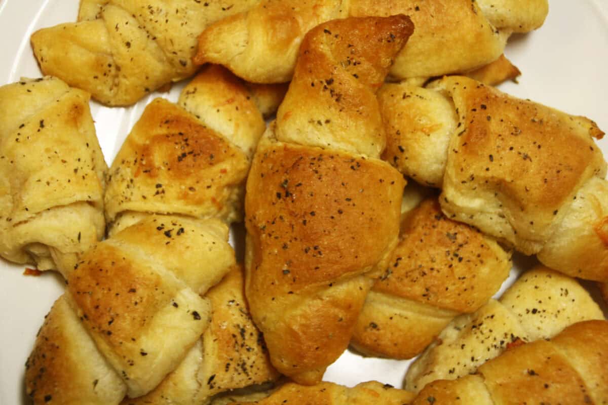 Garlic Parmesan Crescent Rolls