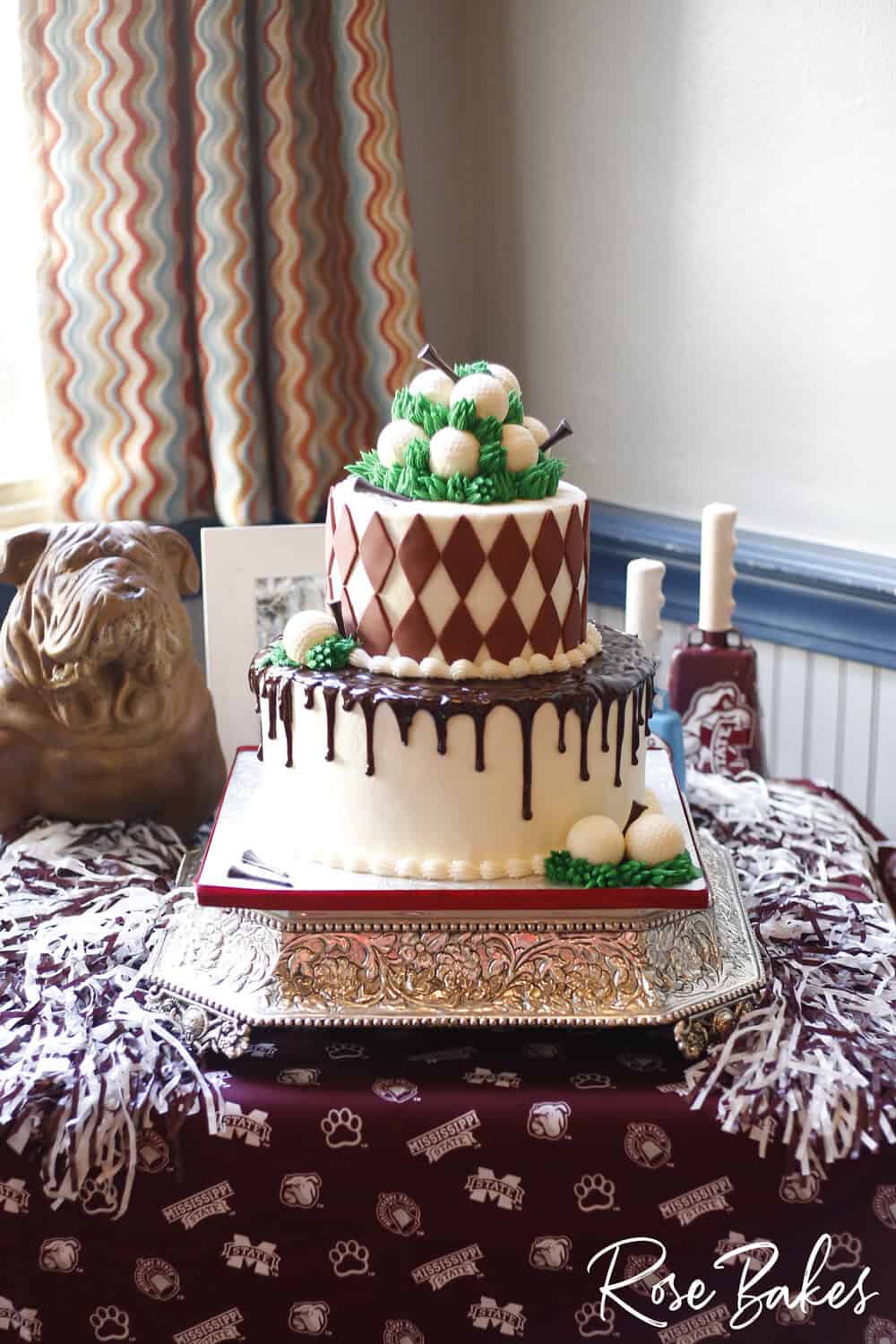 msu golf groom's cake