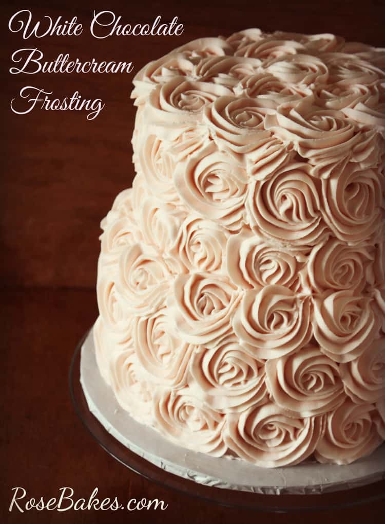 White Chocolate Buttercream Frosting