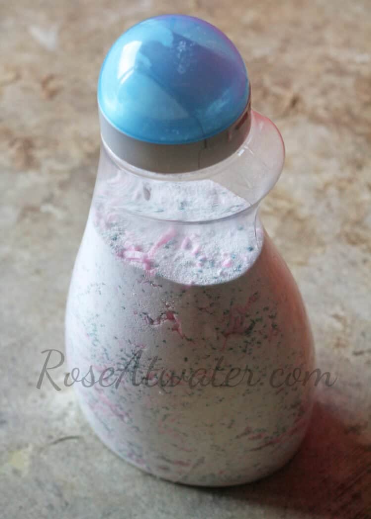 homemade laundry detergent