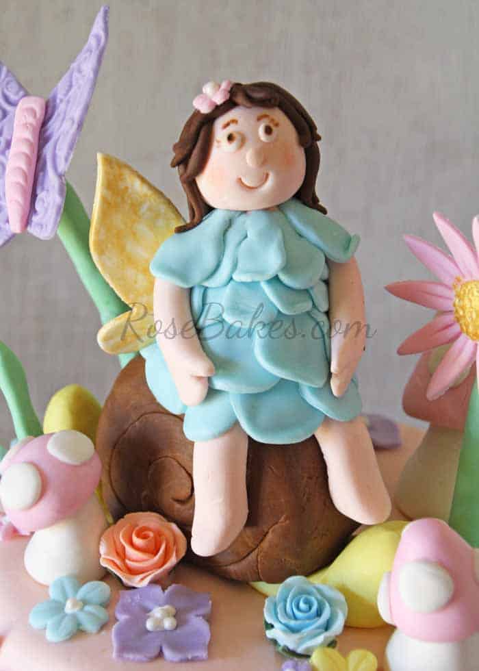 Fondant Fairy Rose Bakes