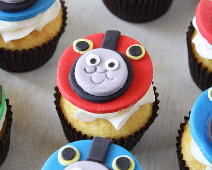 Thomas the Train James Cupcake Topper