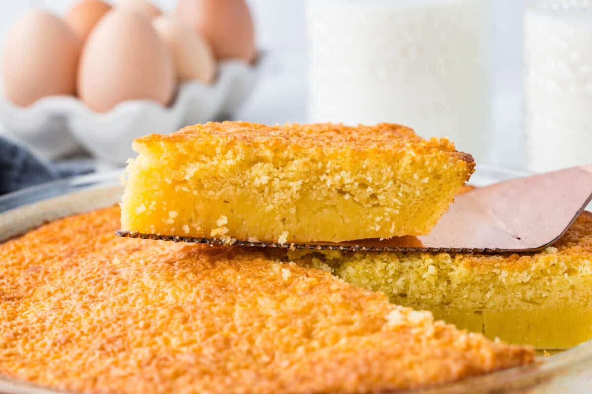 slice of buttermilk pie