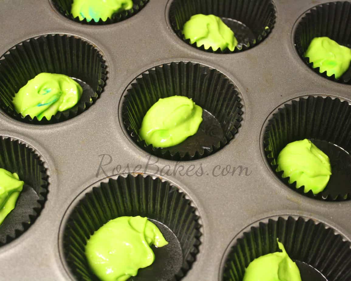Green Cupcake Batter