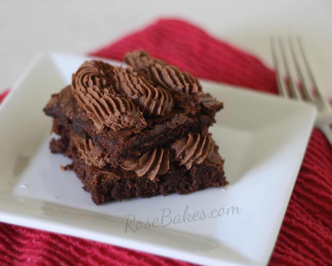 Brownies with Frosting