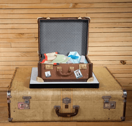Luggage Cake