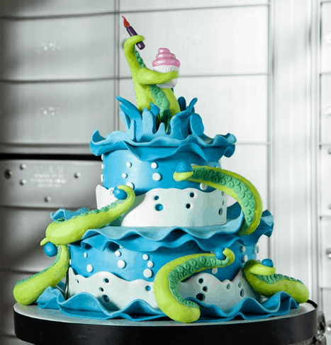 Sea Creature Cake