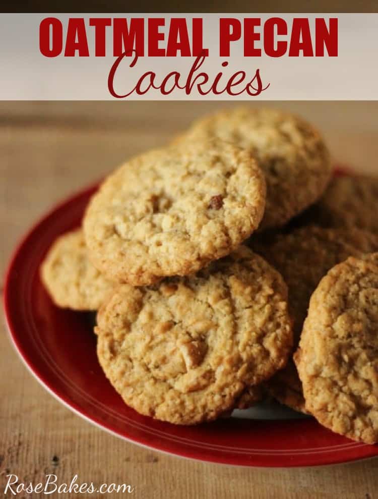 Oatmeal Pecan Cookies