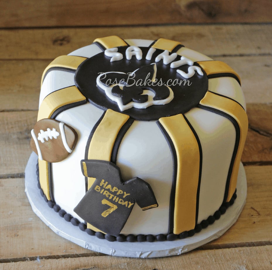 Saints Birthday Cake