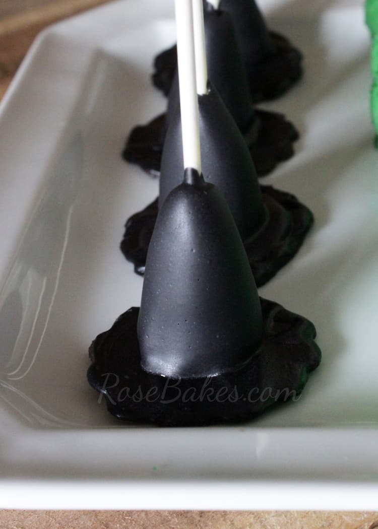 Witches Hat Cake Pops