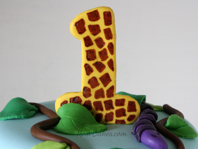 1 Giraffe Cake Topper