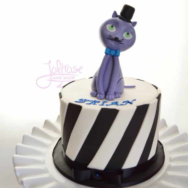 Purple Cat Cake