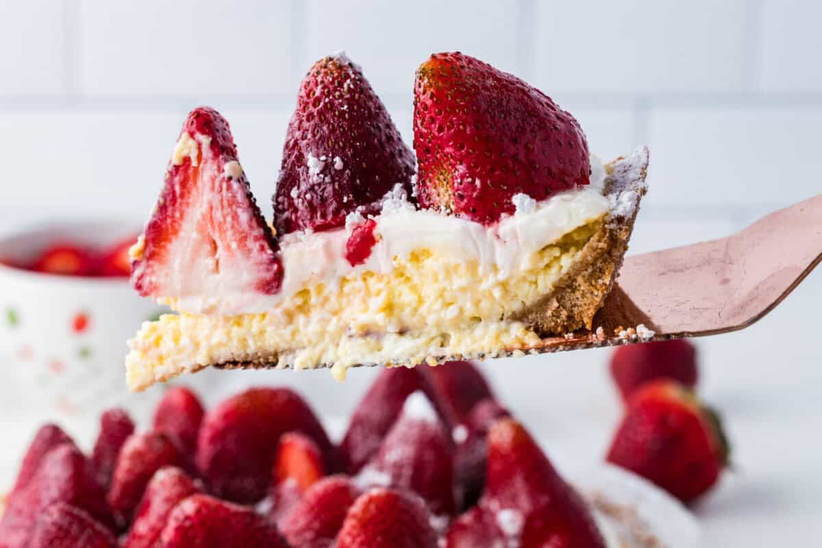 Strawberry Cheesecake Pie 