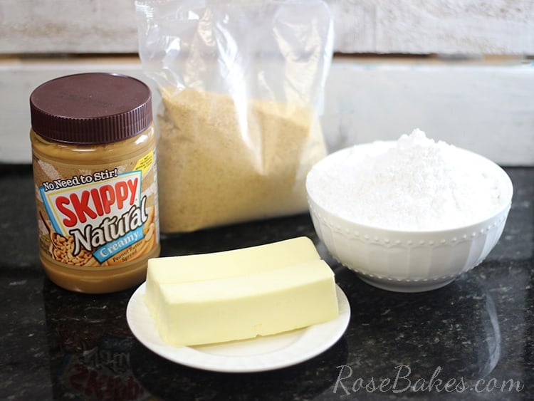 How to Make Peanut Butter Snowballs Ingredients