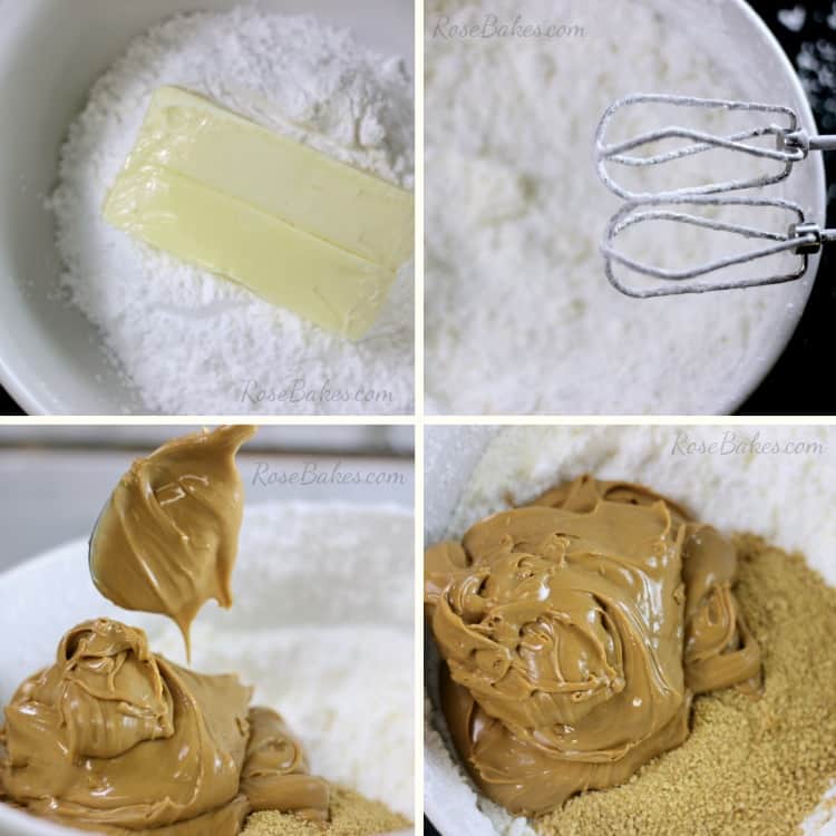How to Make Peanut Butter Snowballs step by step photos