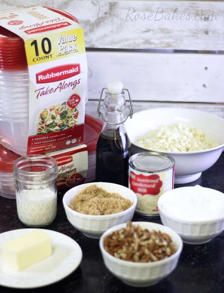 Pralines-&-Cream-Fudge-Ingredients